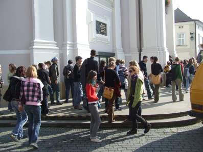 Czwarty dzie� pobytu W�gr�w w Polsce - Wadowice.