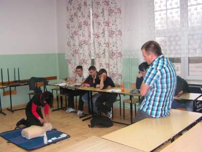 Kurs pomocy przedmedycznej.