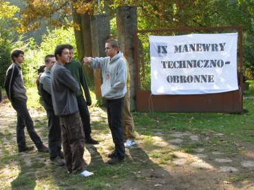 IX. Manewry Techniczo - Obronne szk� �rednich powiatu boche�skiego.